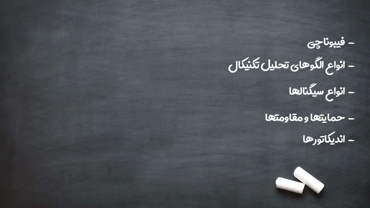 بررسی مباحث فیبوناچی و الگوهای هندسی قیمتی