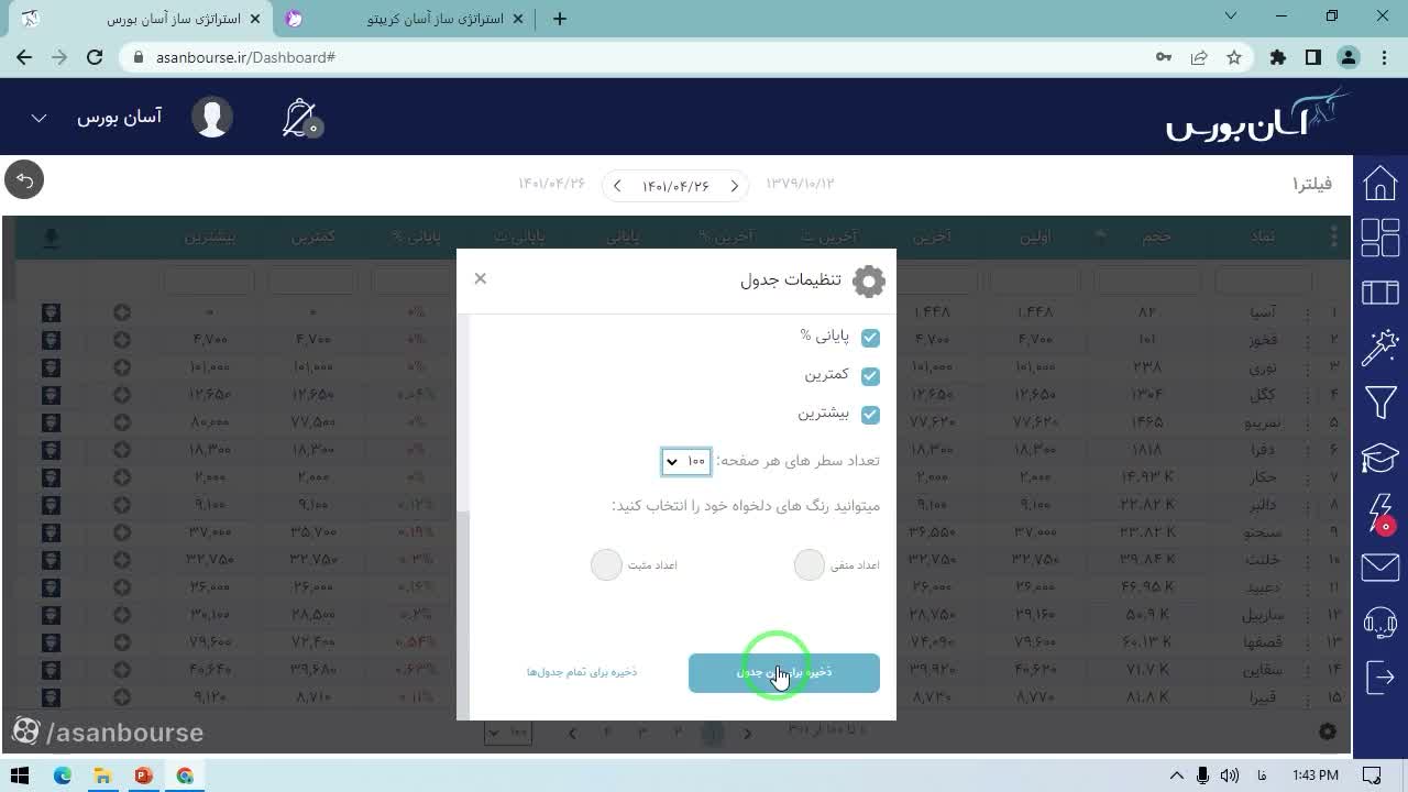 سورت کردن بر اساس حجم برای شناسایی پرحجمترین نماد