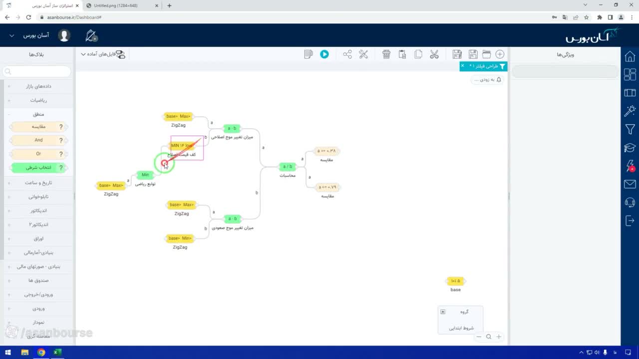 جستجوی کمترین قیمت در بازه زمانی مشخص با بلاک CommonMath
