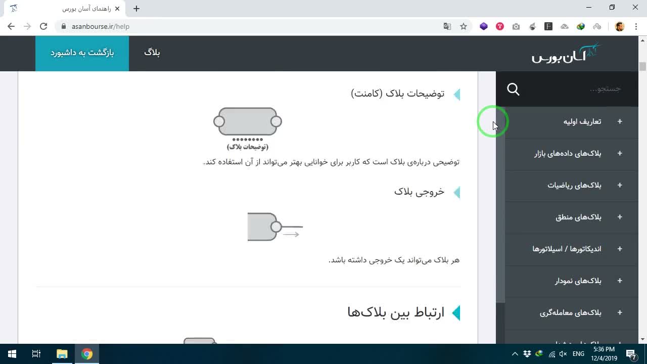 نمایش دوره آموزشی موفقیت در بورس