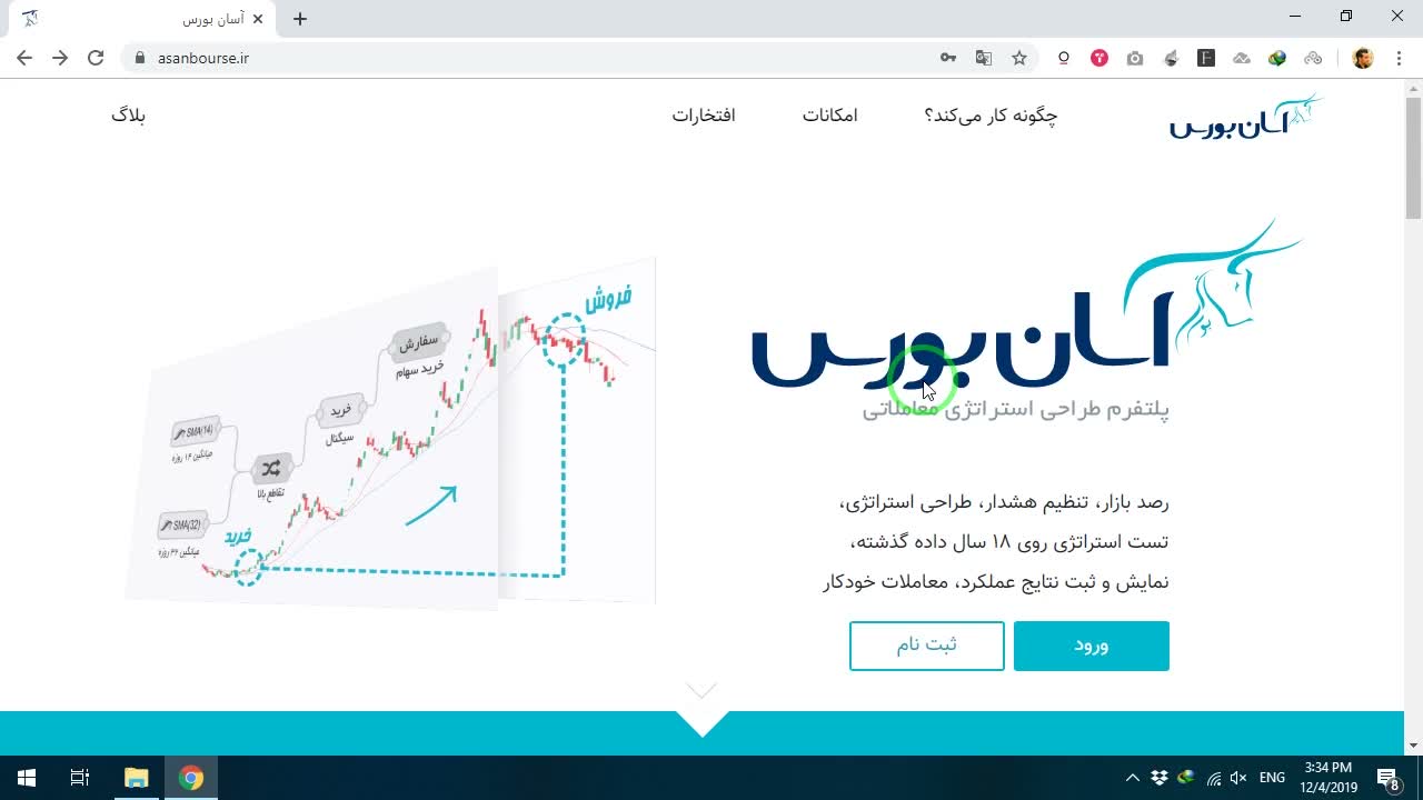 آشنایی با سایت آسان بورس