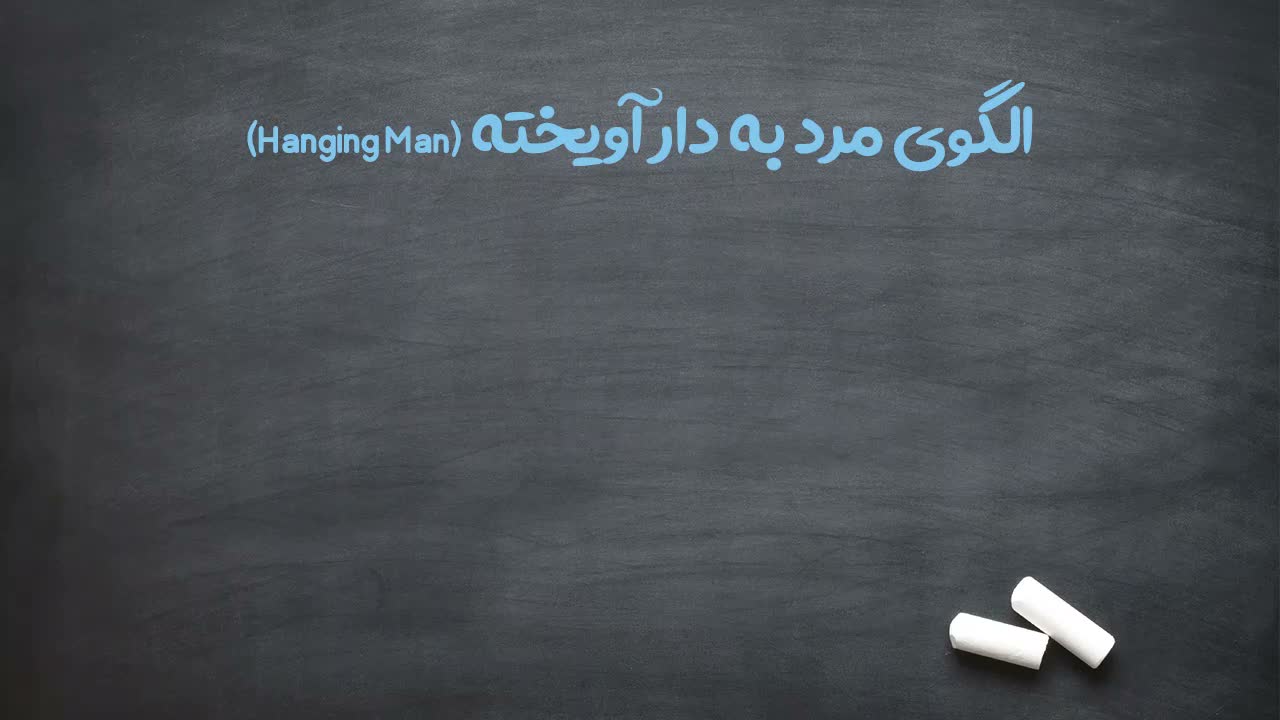 تعریف الگوی مرد به دار آویخته به عنوان الگوی بازگشتی نزولی